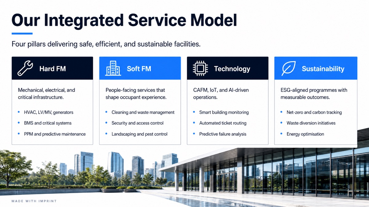 Synthetic Imprint service model slide